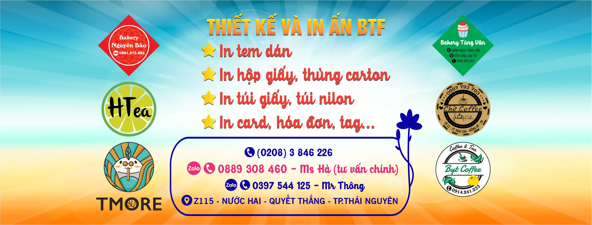 TOP 3 Công ty in ấn chuyên nghiệp nhất tại Thái Nguyên